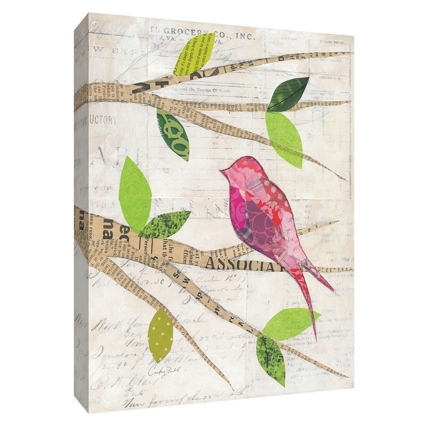 PTM Images 9-154912 PTM Canvas Collection 10" x 8" - "Birds in Spring IV" Giclee Birds Art Print on Canvas