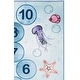 preview thumbnail 8 of 11, SAFAVIEH Kids Playhouse Machine Washable Slip Resistant Tifany Abstract Rug