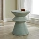 preview thumbnail 2 of 1, Uttermost Imogene Seafoam Glaze Garden Stool