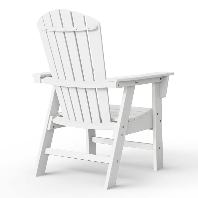 Altura Hdpe All Weather Outdoor Patio Adirondack Dining Chair