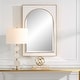 preview thumbnail 6 of 4, Uttermost 09916 Crisanta 25" W x 37-1/2" H Arched / Rectangular Framed