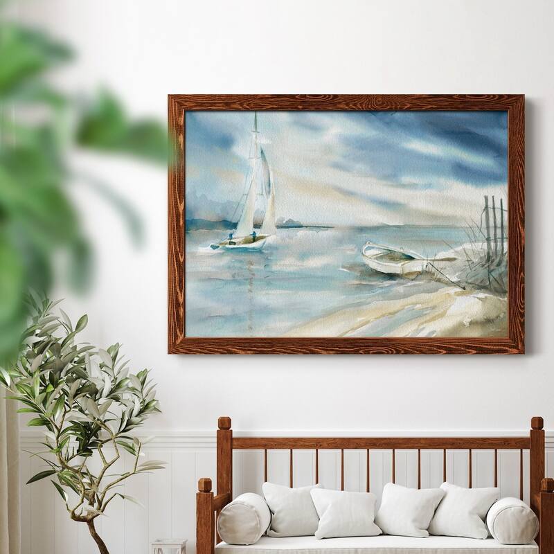 Subtle Sail-Premium Framed Canvas - Ready to Hang