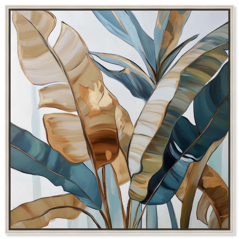Paradise Fronds II Canvas by Art Remedy