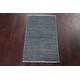 preview thumbnail 12 of 14, Contemporary Gabbeh Kashkoli Wool Area Rug Hand-knotted Foyer Carpet - 1'11" x 3'1"