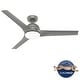 preview thumbnail 2 of 22, Hunter 52" Gallegos Outdoor Ceiling Fan with LED Light Kit and Wall Control, Damp-Rated