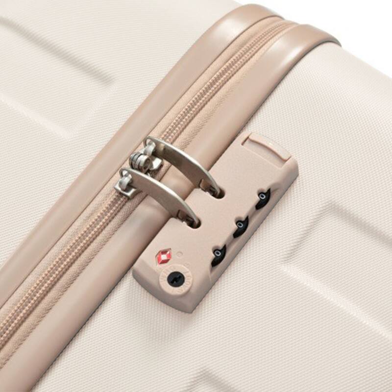 Fashionable Luggage Hardside Luggage with Expandable Storage and Safety Lock, for Boarding Travel, 3 Piece Set