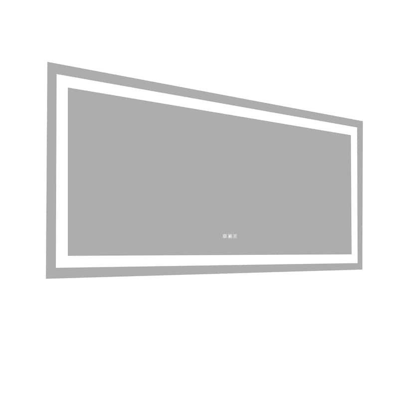LED Bathroom Mirror with lights, anti-Fog & Dimming Led Bathroom Vanity Mirror