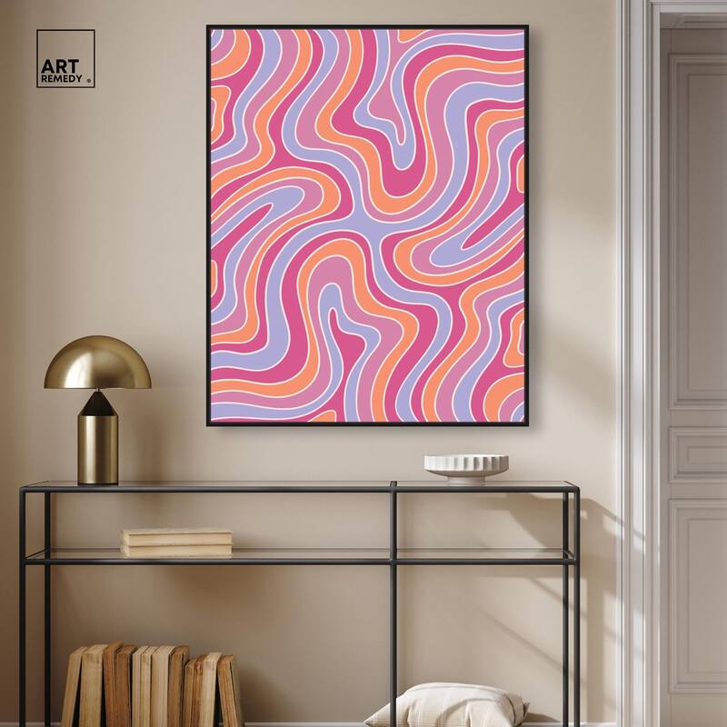 Retro Pop Gummy Bears Canvas by Art Remedy