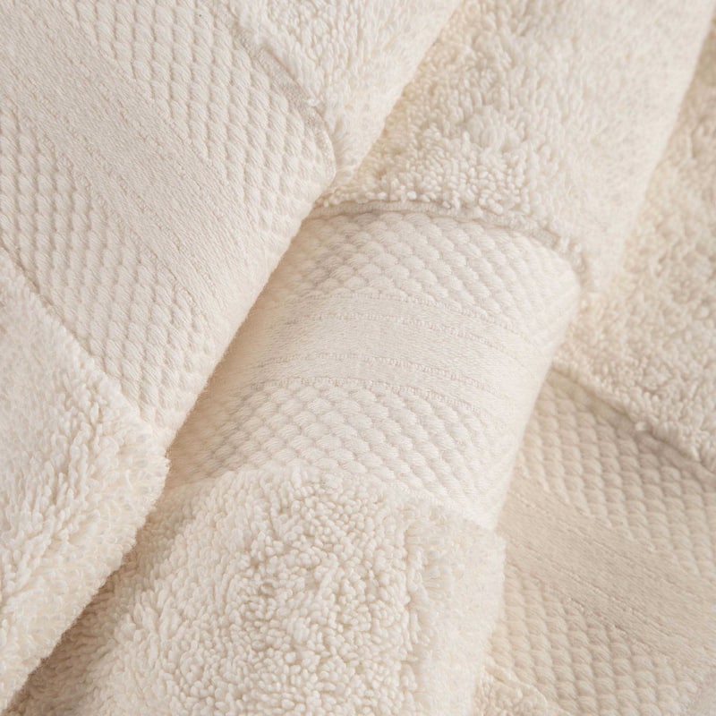 Turkish Cotton 12 Piece Solid Plush Heavyweight Towel Set by Superior