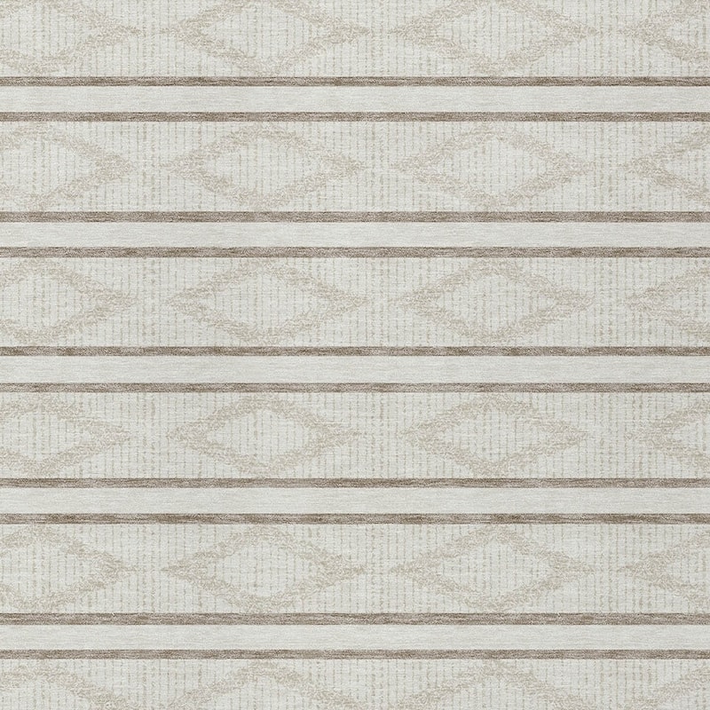 HomeRoots Geometric Transitional Rectangle Outdoor Rug