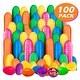 preview thumbnail 9 of 13, 50/100/200/500 PCS Easter Eggs Plastic Colorful Empty 2.25" Perfect for Kids Easter Egg Hunt 100PCS