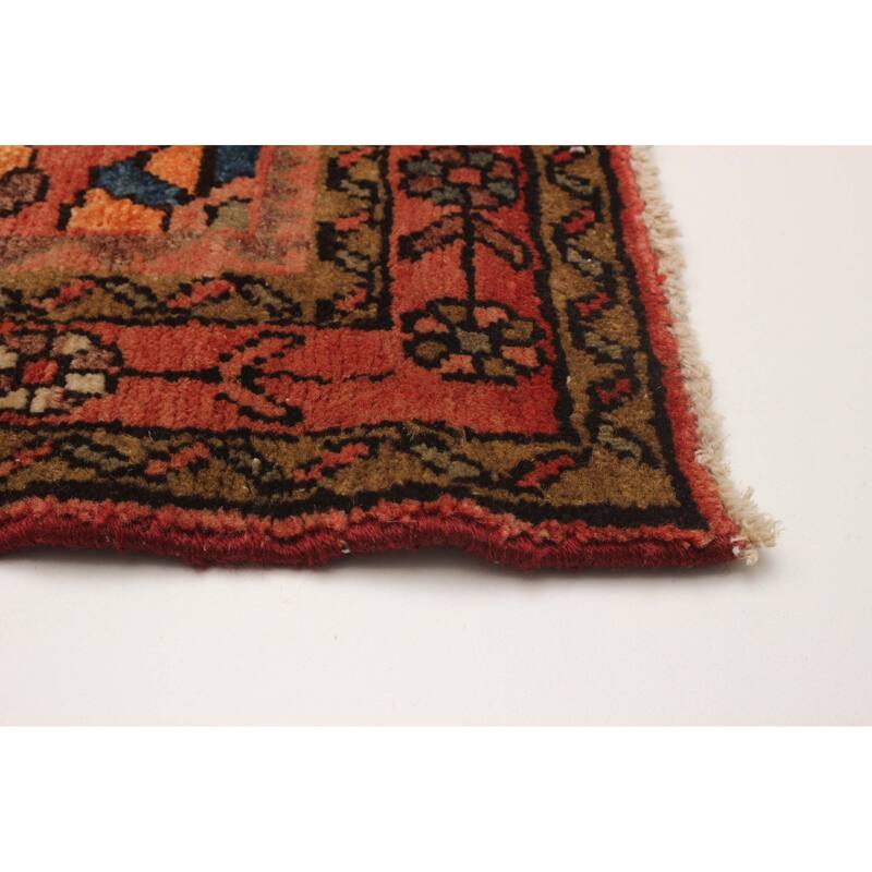 ECARPETGALLERY Hand-knotted Andelz Black Wool Rug - 3'6 x 10'4