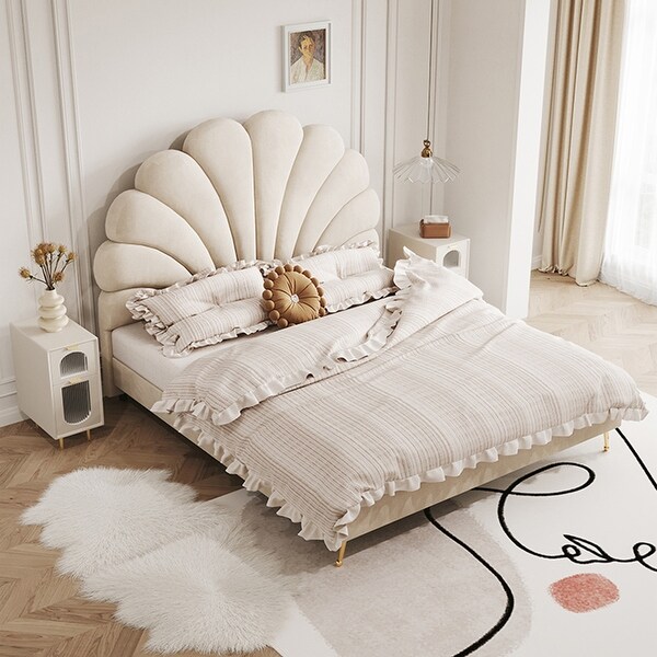 Leather bed frame and headboard cheap