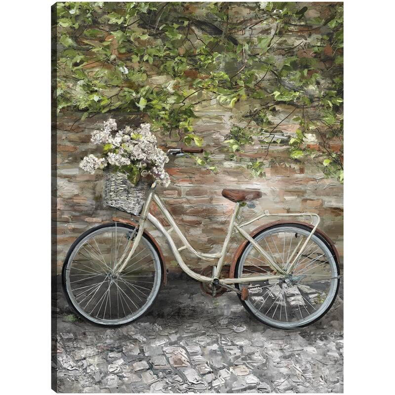 Bicicletta II By Studio Arts Canvas Art Print