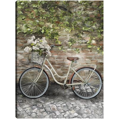 Bicicletta II By Studio Arts Canvas Art Print