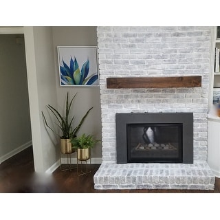 Shop Modern Farmhouse Fireplace Mantel Shelf Ships To Canada