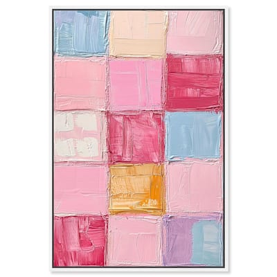 Color Squares II Canvas by Art Remedy