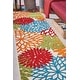 preview thumbnail 23 of 150, Nourison Aloha Floral Modern Indoor/Outdoor Area Rug 2'3" x 10' Runner - Red/Orange
