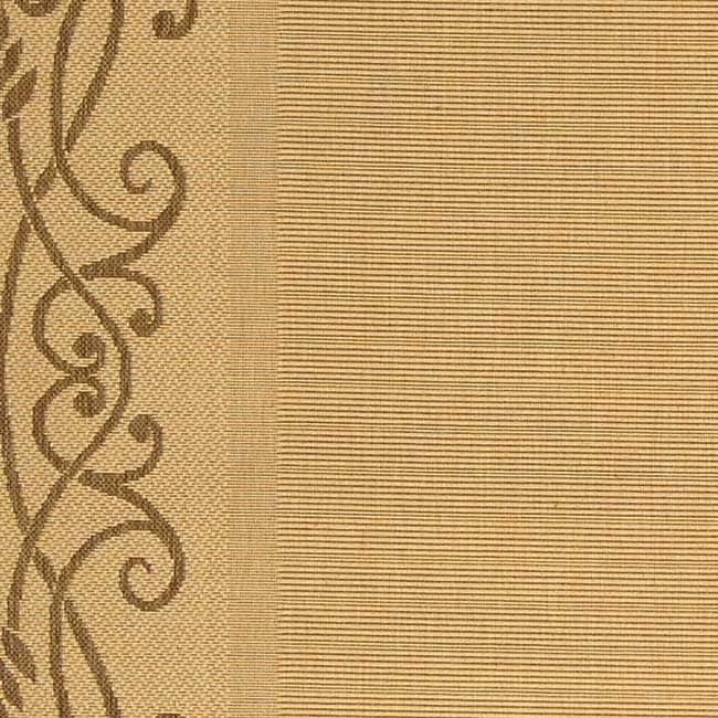 SAFAVIEH Courtyard Marylou Waterproof Patio Backyard Rug