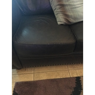 Abbyson Richfield Top Grain Leather Sofa Abbyson Living Richfield