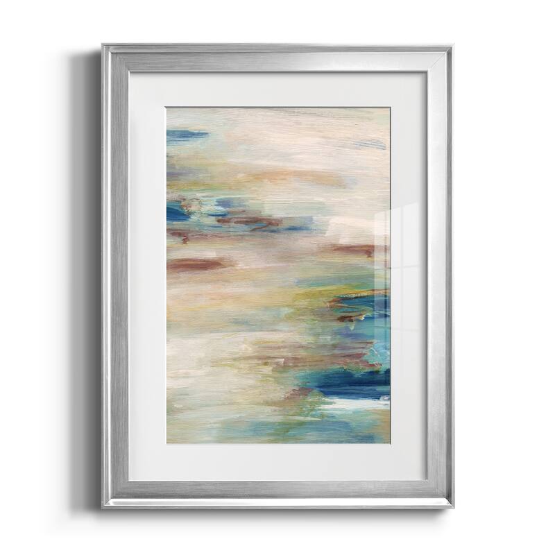 Meandering Coast Premium Framed Print - Ready to Hang
