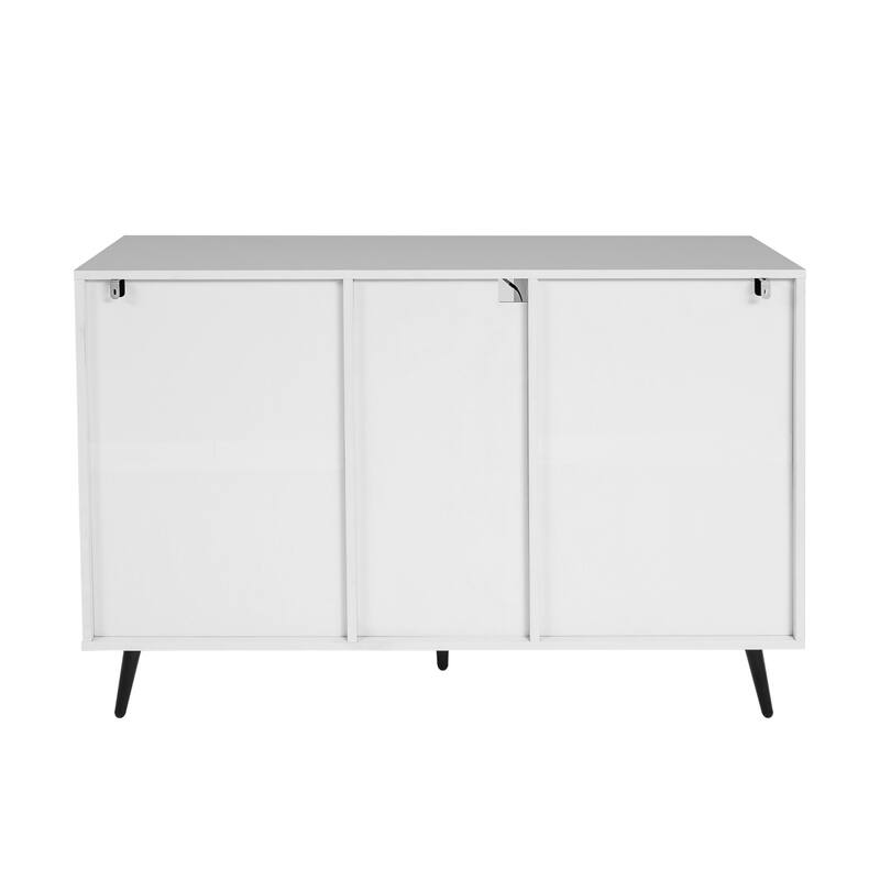 Sideboard Buffet Storage Cabinet with Led Light for Living Room