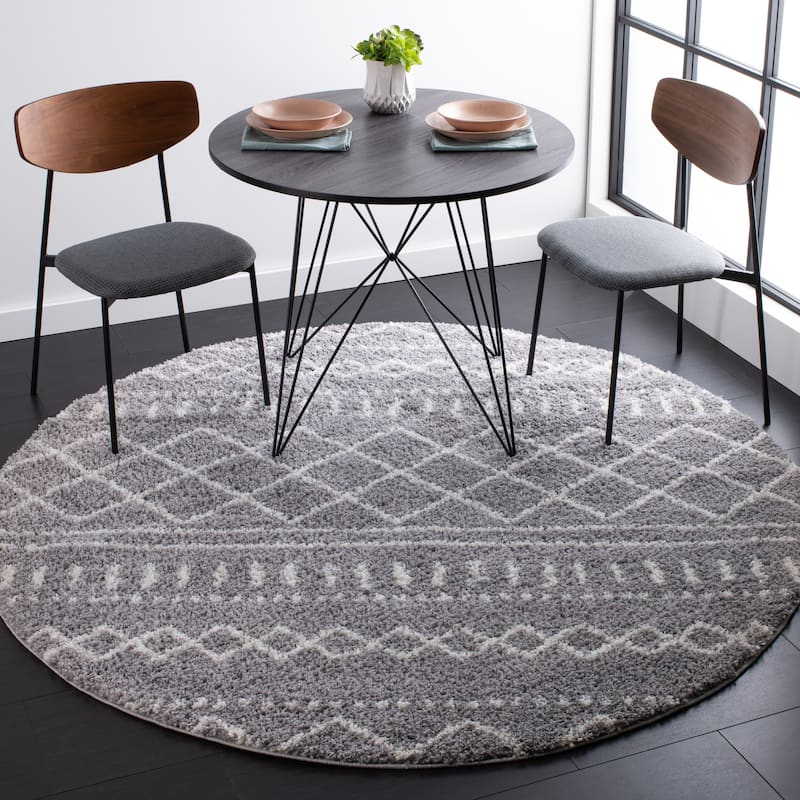 SAFAVIEH Arizona Shag Lotta Moroccan 1.2-inch Thick Rug