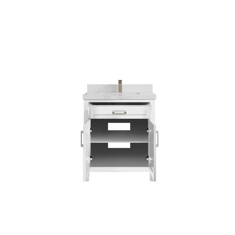 Willow Collections 30 in. W x 22 in. D Cambridge Single Sink Bathroom Vanity with Countertop
