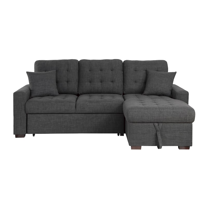 Miles 2-Piece Sectional Sofa Sleeper with Right Chaise