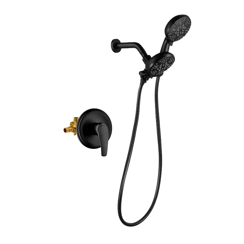 Wall Mounted Shower System with 7 Spray Patterns