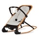 preview thumbnail 1 of 16, Dream On Me Rock with Me 2-in-1 Rocker & Stationary Seat Black & Grey