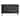 Obsidian Three-Door Wooden Sideboard - Black