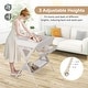 preview thumbnail 18 of 31, Gymax Baby Diaper Changing Table Folding Newborn Nursery Organizer
