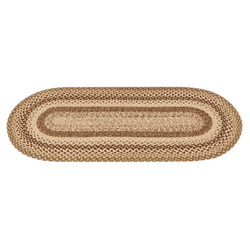 Classic Farmhouse Braided Kitchen Accent Rug