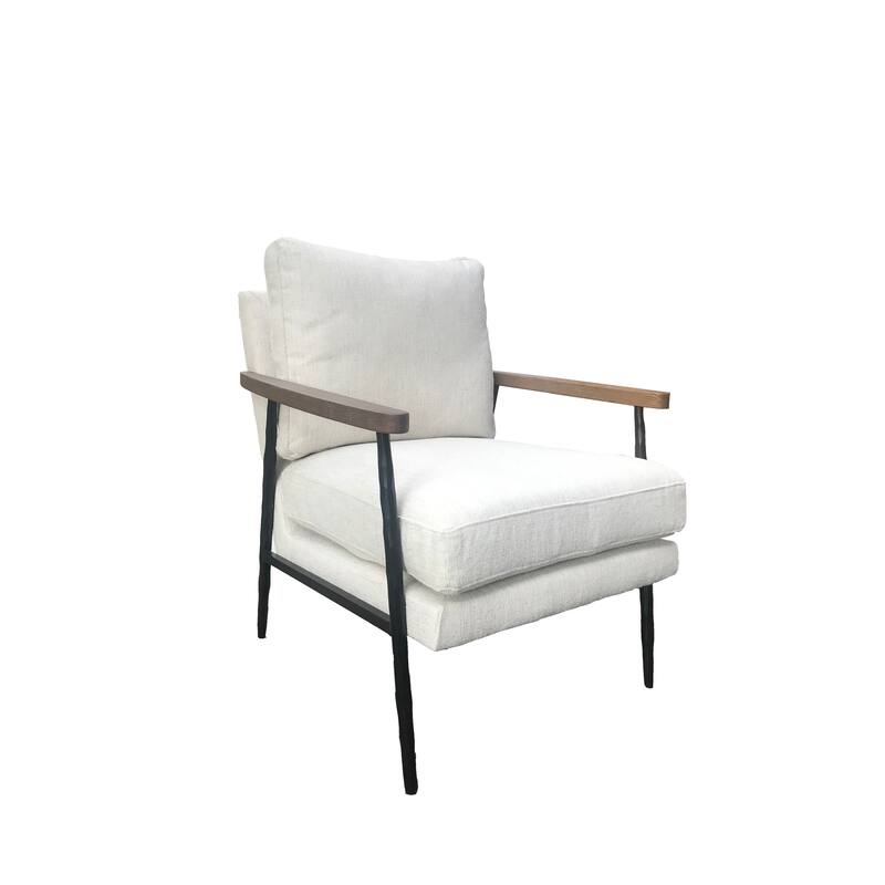 Steinbeck Oak Accent Chair, Natural
