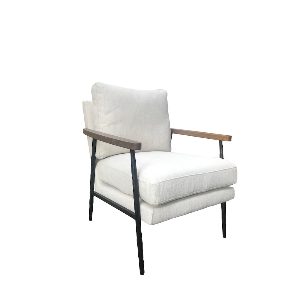 Steinbeck Oak Accent Chair, Natural