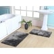 preview thumbnail 2 of 33, Chesapeake Luxury Microfiber Bath Rug Set 20”X32” 23”X39”