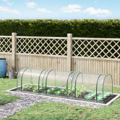 Transparent Pvc Tunnel Greenhouse