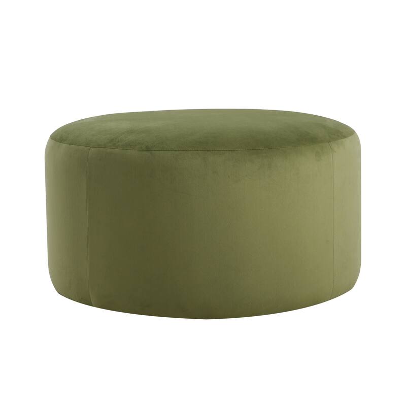 Upholstered Round Ottoman