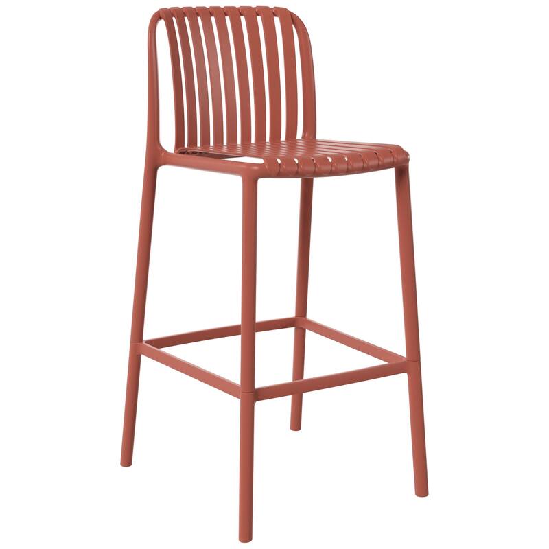 Frond and Form 2-Person Outdoor Round Dining Set Bar Height