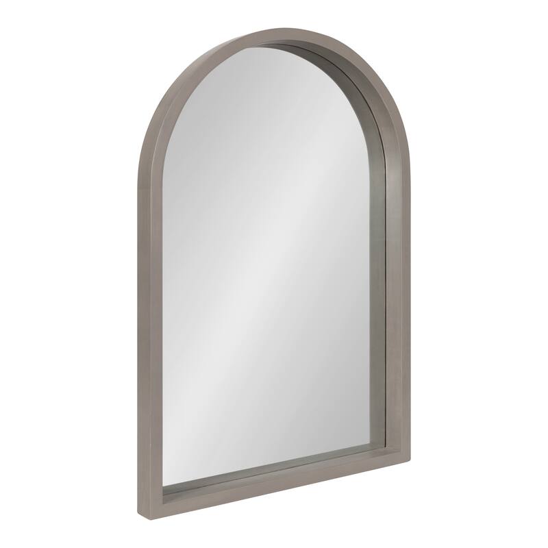 Kate and Laurel Hutton Arch Mirror - 20x30 - Gray