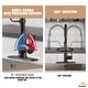 preview thumbnail 12 of 40, All-in-One Kit Undermount Single Bowl 16 Gauge Nano Brushed Stainless Steel Workstation Kitchen Sink with Faucet and Accessories