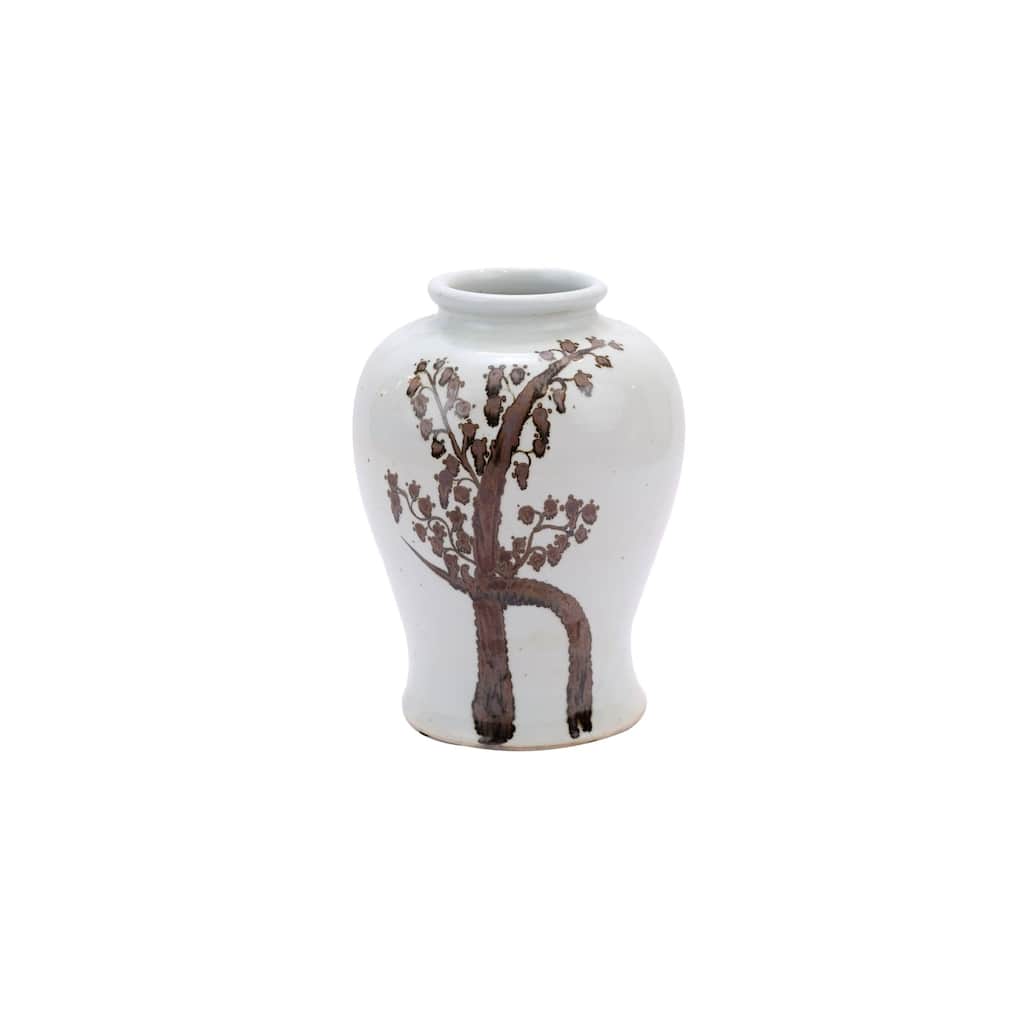 Twisted Tree Flaring Rim Dynasty Decorative Jar