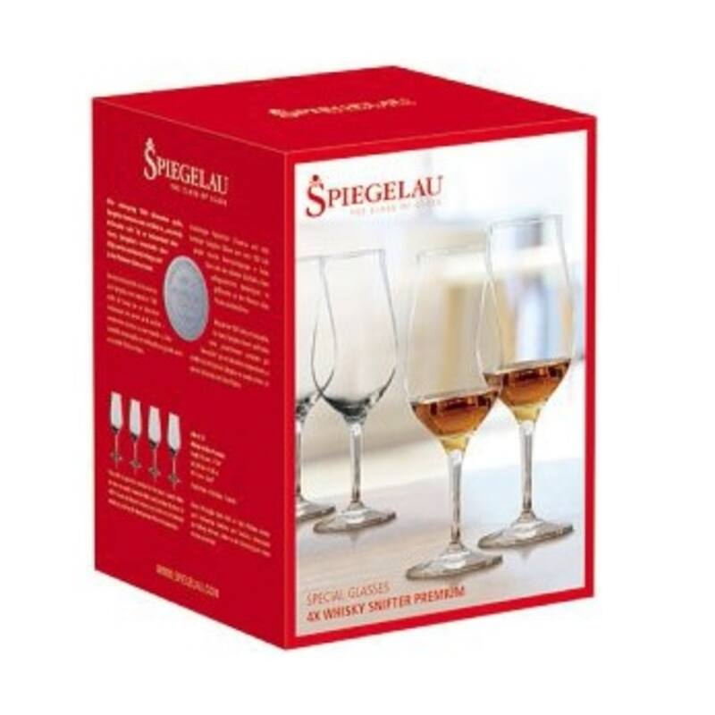 Spiegelau 9.5 oz Whiskey Snifter Premium (set of 4) - 7.5" x 3.25"