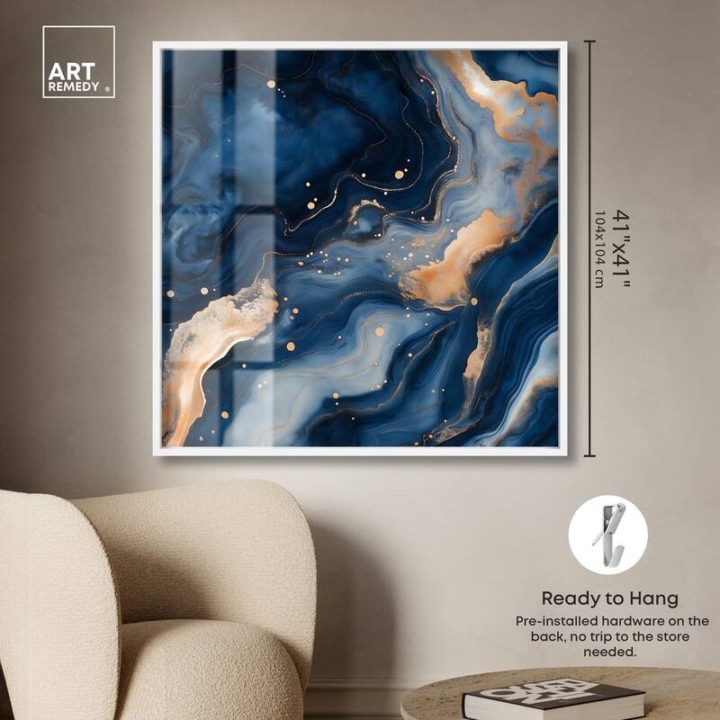 Deep Sea Geode III Shadowbox by Art Remedy