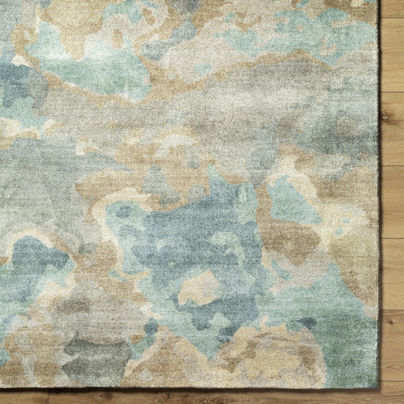 Hand-Knotted Virgil Abstract Indoor Area Rug