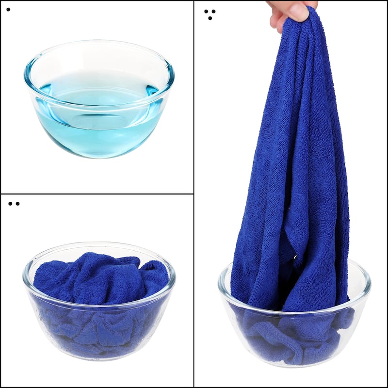 Absorbent Microfiber Cleaning Towels, Quick Drying Towels, Great for Washing Dishes