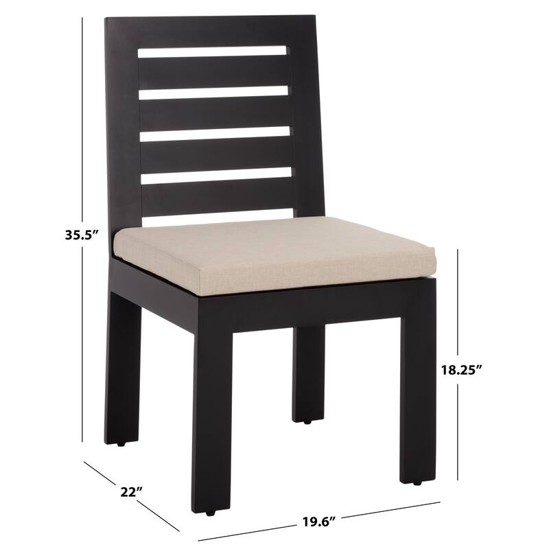 SAFAVIEH Outdoor Living Fash Dining Chair (Set of 2)