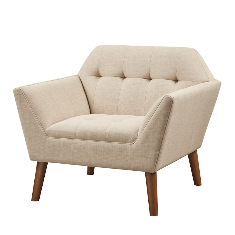 INK IVY Newport Wide Mid-Century Modern Lounge Chair