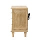 preview thumbnail 44 of 52, Muriel Farmhouse 3 Drawers End Table with Built-In Outlets by HULALA HOME